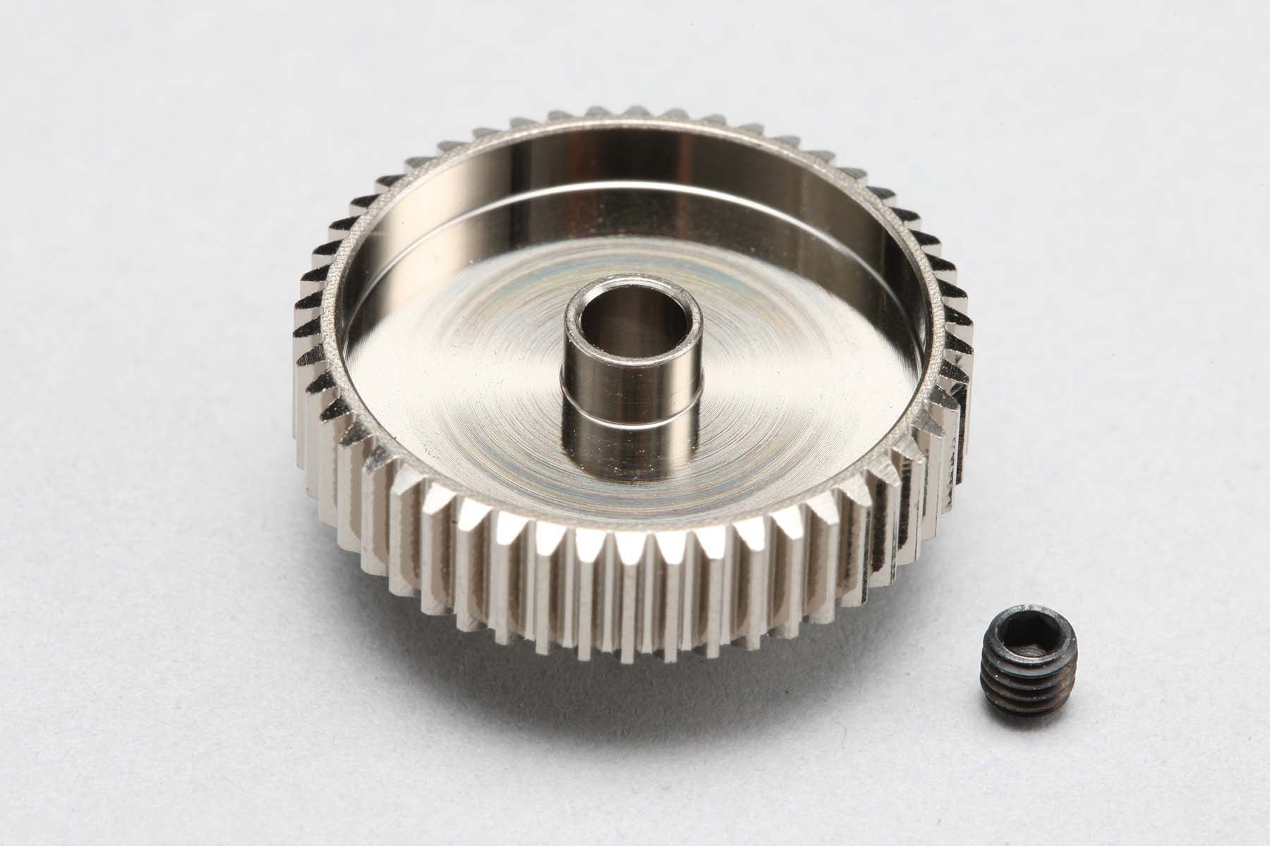 Hard Coated Aluminum Pinion Gear - 64P - 22T 23T 24T 25T 26T 27T 28T 29T 30T 31T 32T 33T 34T 35T 36T 37T 40T 41T 42T 43T 44T 45T 46T 47T 48T 50T [Yokomo] PG-64(22-50A)