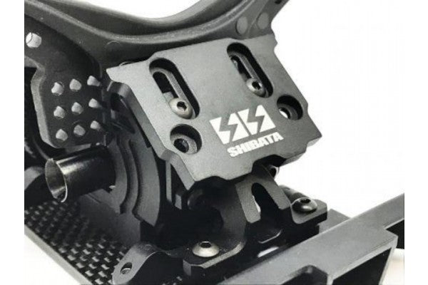 GRK VARIABLE REAR ESC PLATE (Red Black Purple) [Shibata] R31S305BK R31S305RD R31S305PU