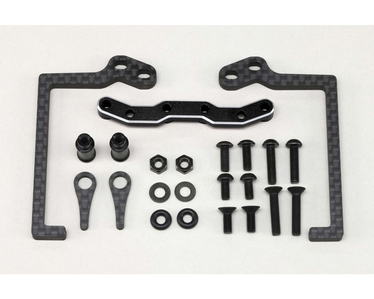 Matte Graphite Battery Holder Set RD [Yokomo] RD-118CG
