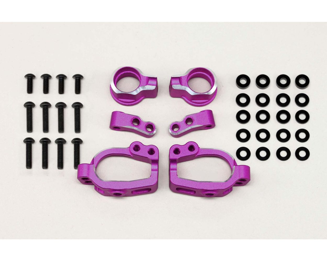 RWD Adjustable Front ST Block Set for RD/SD series STEERING KNUCKLES BLACK BLUE RED PURPLE [Yokomo] RD-415SAB RD-415SABL RD-415SAP RD-415SAR