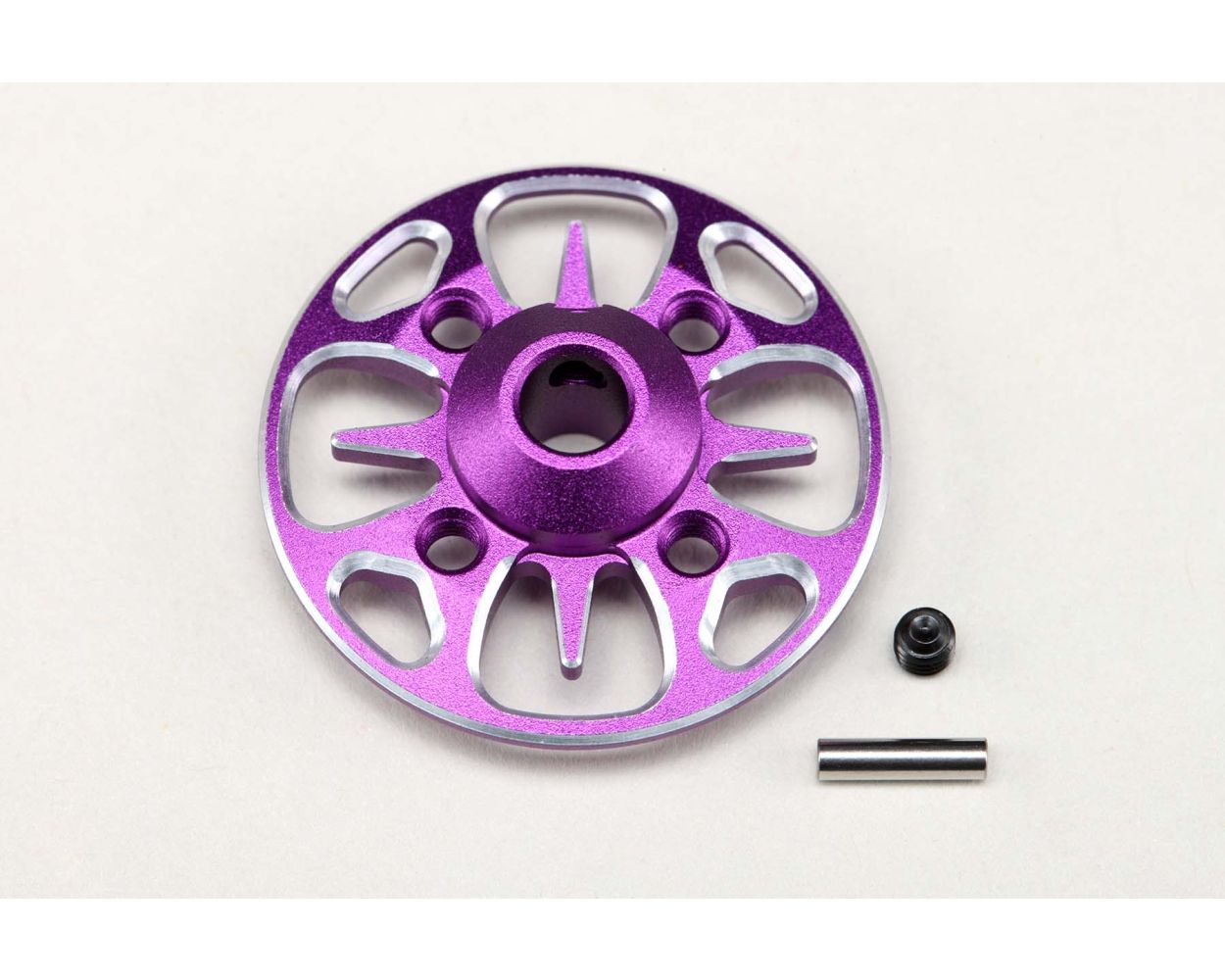 Aluminum L.W. Light Weight Spur Gear Hub - Holder (YD RD SD MD Series) RED BLUE BLACK PURPLE [Yokomo] RD-630BK RD-630BL RD-630R RD-630P