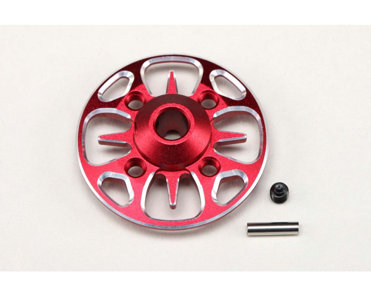 Aluminum L.W. Light Weight Spur Gear Hub - Holder (YD RD SD MD Series) RED BLUE BLACK PURPLE [Yokomo] RD-630BK RD-630BL RD-630R RD-630P