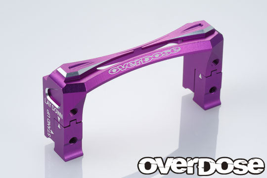 PREORDER: 2Way Servo Mount GALM - Red Purple Black [OVERDOSE] OD2492B OD2493b OD2491b