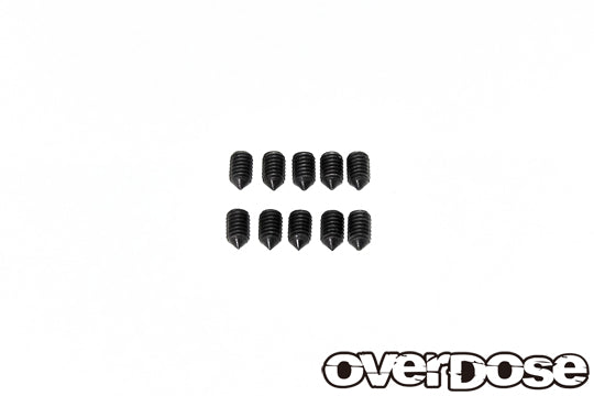 Point Type Set Screw M3x5mm (10pcs) [OVERDOSE] OD3568