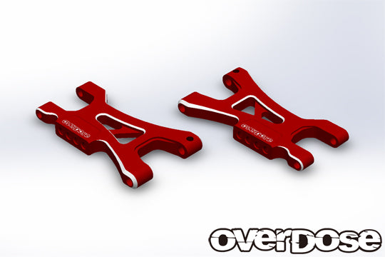 TYPE-2 ES Aluminum Lower Rear Arms (For GALM series) RED PURPLE BLACK [Overdose] OD3846 OD3845 OD3844