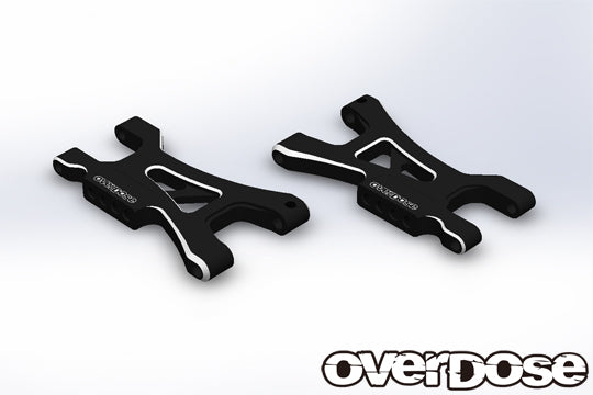 TYPE-2 ES Aluminum Lower Rear Arms (For GALM series) RED PURPLE BLACK [Overdose] OD3846 OD3845 OD3844