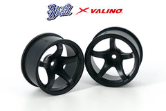 N560 ABS - BLACK 7mm 1/10 Wheel Rims [Overdose] BB-RW-031 – Super