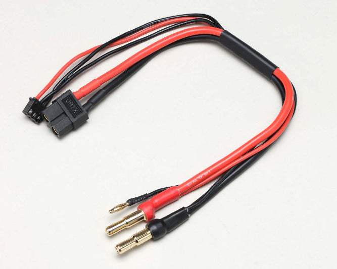 XT60 CHARGING/BALANCE Bullet Plug CABLE 20CM (Racing Performer) [YOKOMO] RP-122-4