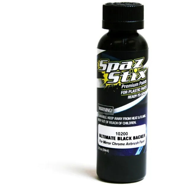 Ultimate Black Backer Paint (for AIR BRUSH) [Spaz Stix] SZX10200 ...