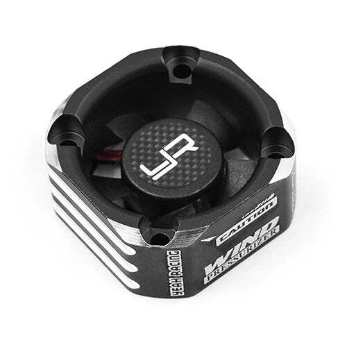 BLACK 30mm Booster Cooling ALUMINUM TORNADO High Speed Cooling Fan [Yeah Racing] YA-0576BK