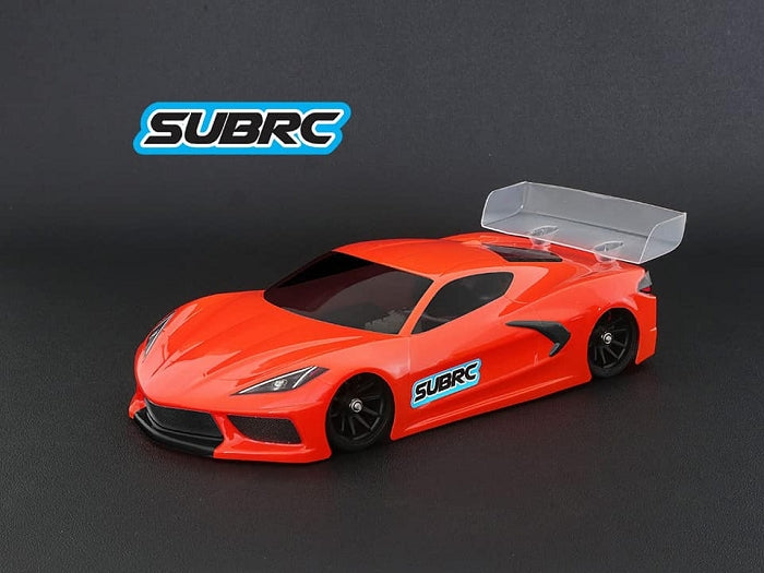 Mini-Z 1-28 STR (C8 Corvette Style) Car Body Kit [SUBRC] SBRC-B012