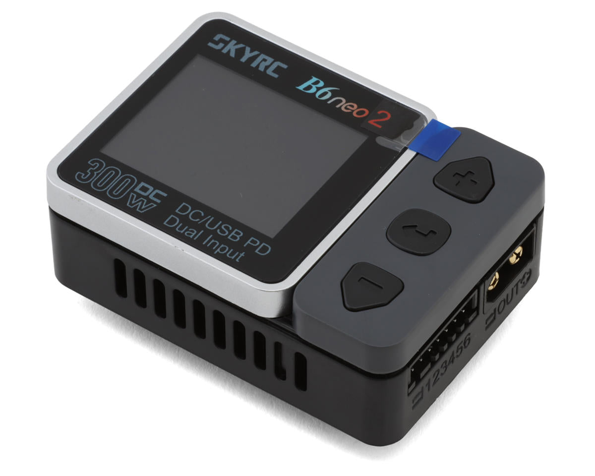 B6Neo 2 LiPo/LiHV/LiFe DC Battery Charger (6S/16A/300W) - USB / DC POWERED [SKY RC] SKY-100225-02