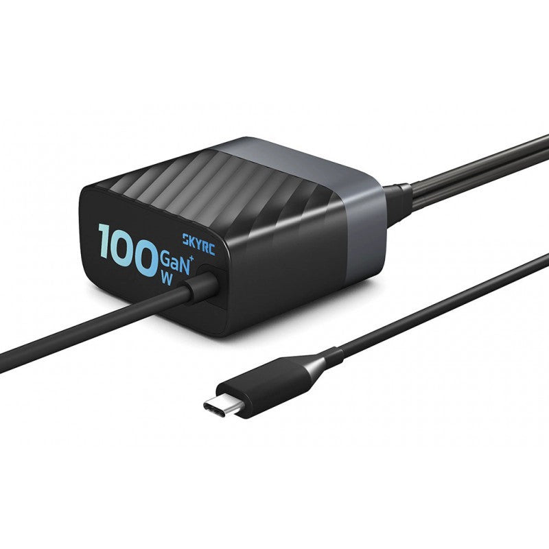 PDC100 GaN CHARGER (USB-C - 100 W) POWER SUPPLY USB [Sky RC] SK-200028-02