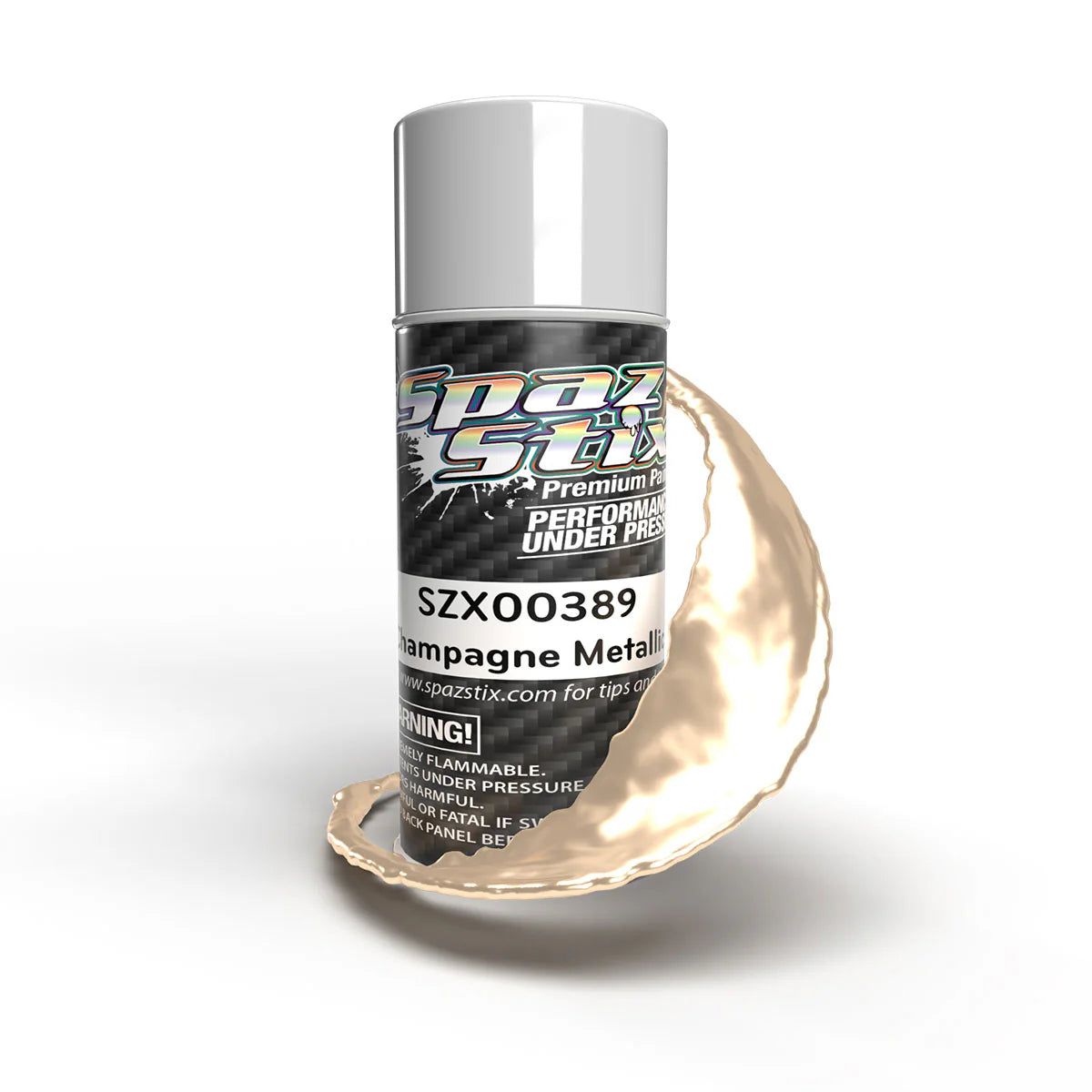 CHAMPAGNE METALLIC Polycarbonate Spray Paint [Spaz Stix] SZX00389