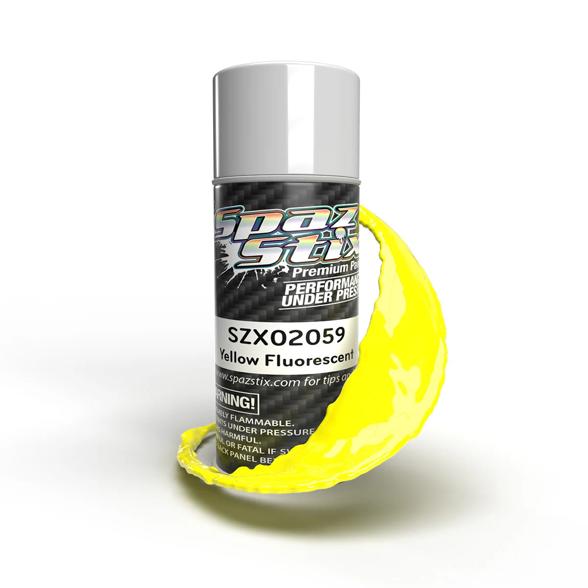 YELLOW FLUORESCENT Polycarbonate Spray Paint [Spaz Stix] SZX02059