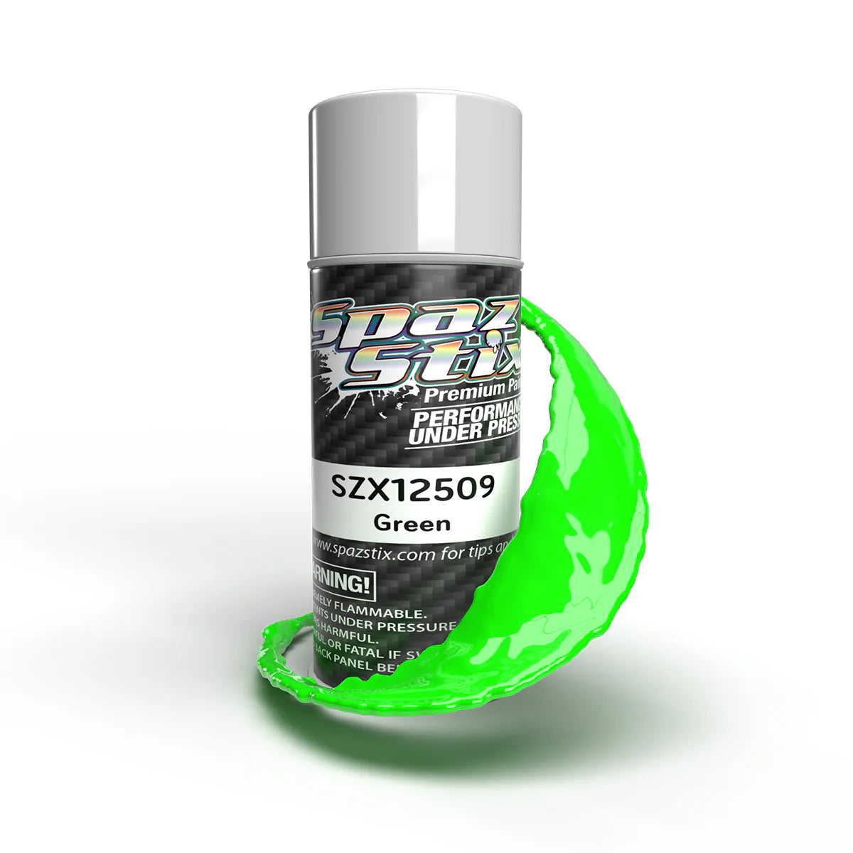 Solid Green - Polycarbonate Spray Paint [Spaz Stix] SZX12509