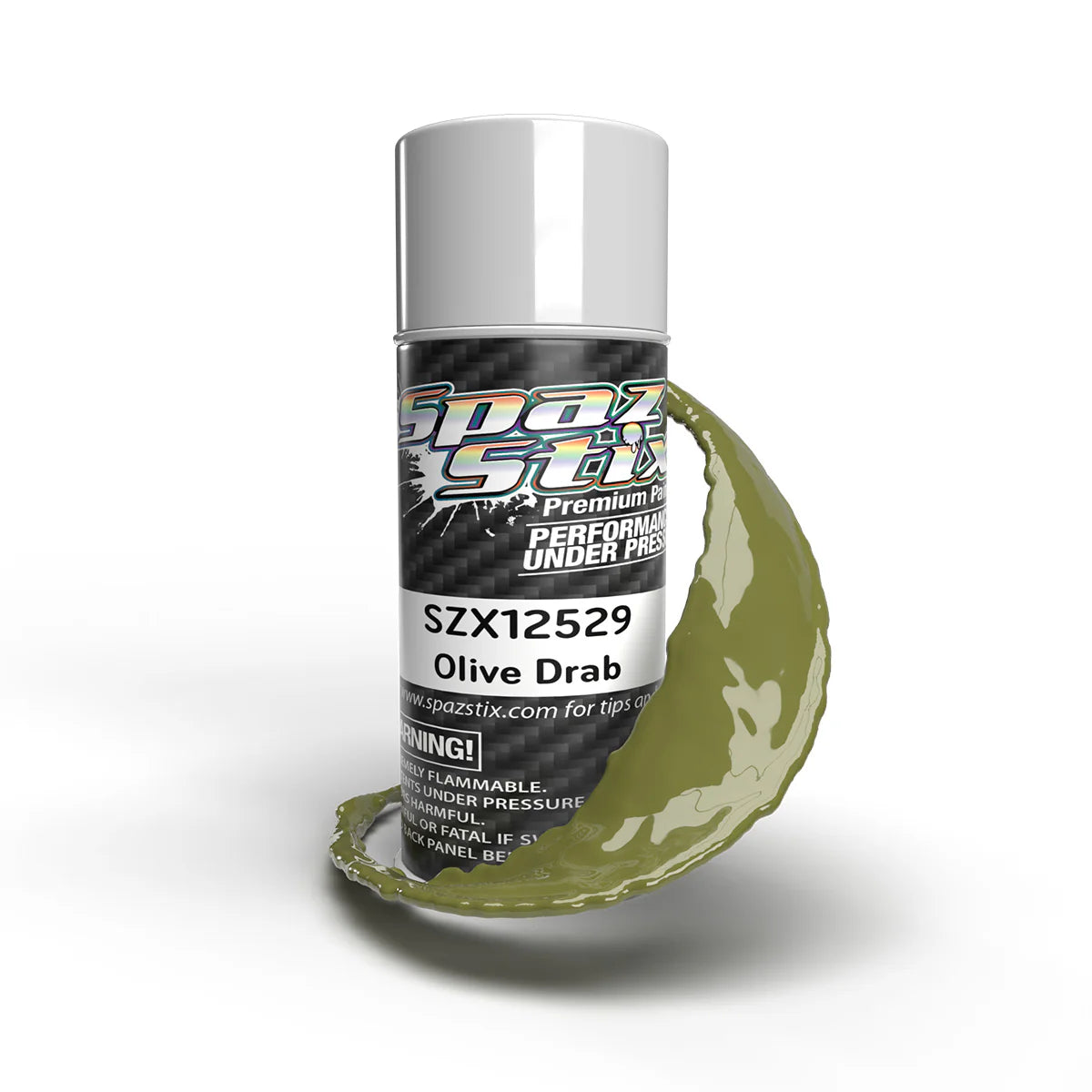 Olive Drab - Polycarbonate Spray Paint [Spaz Stix] SZX12529