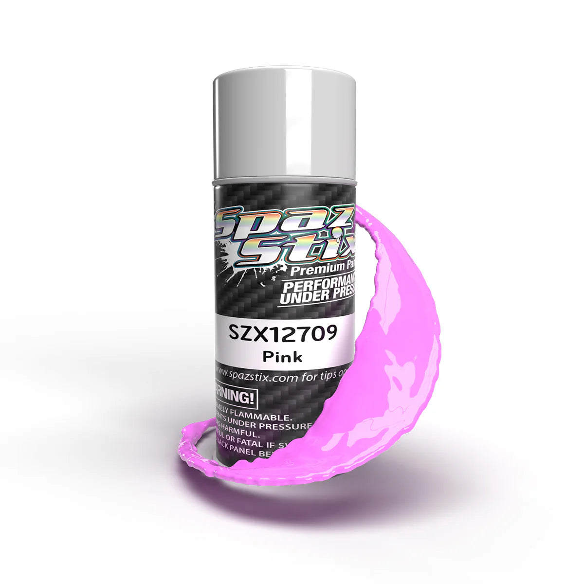 Solid Pink - Polycarbonate Spray Paint [Spaz Stix] SZX12709