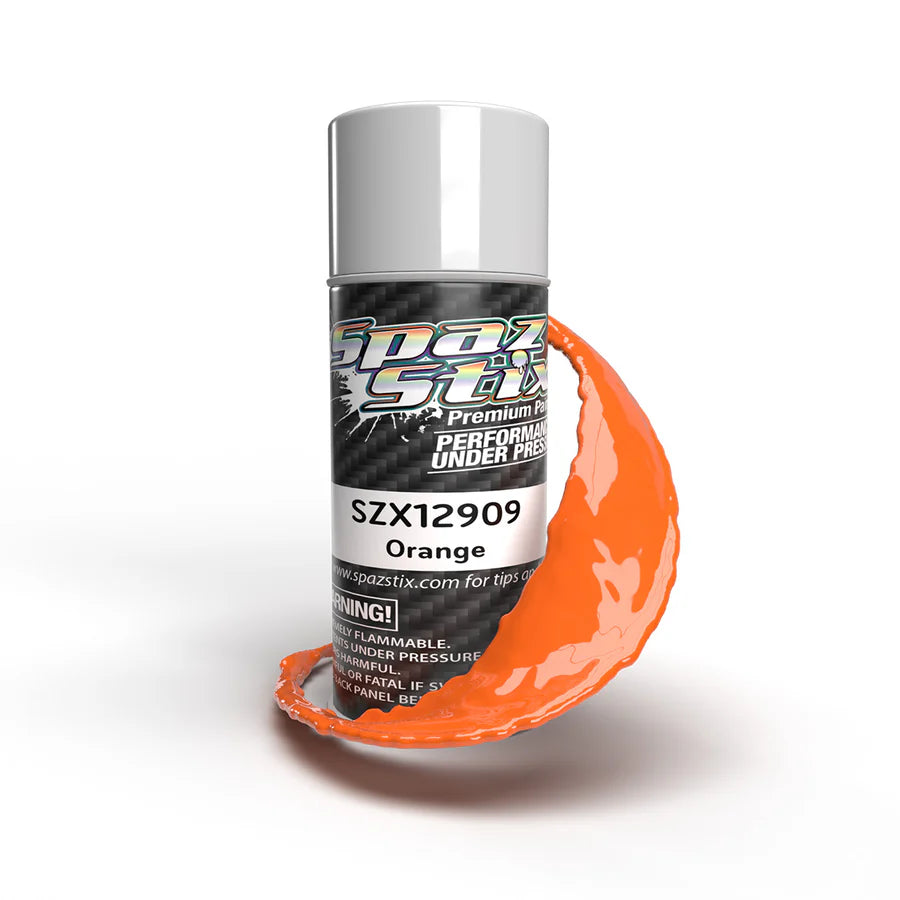 Solid Orange - Polycarbonate Spray Paint [Spaz Stix] SZX12909