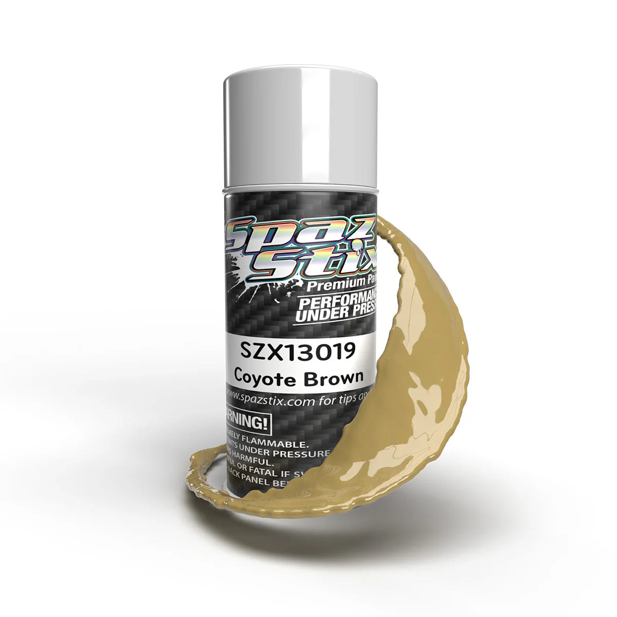 Coyote Brown - Polycarbonate Spray Paint [Spaz Stix] SZX13019