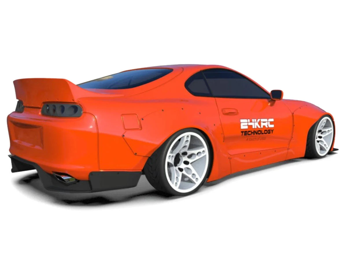 TOYOTA SUPRA JZA80 A80 ROCKET BUNNY WIDEBODY 1-10 Drift Body Shell [RC ARLOS] TAF30000