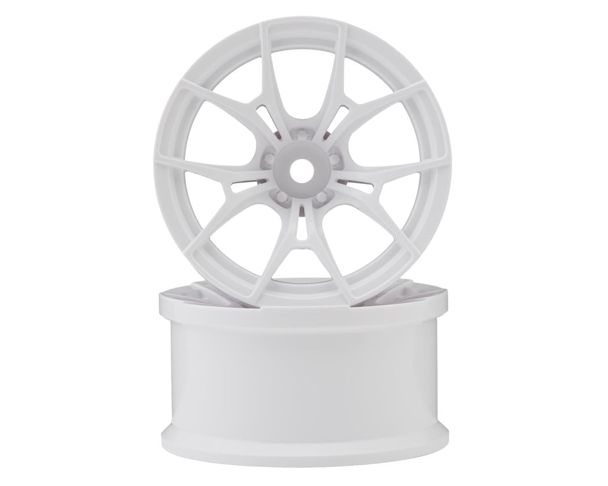FX SPORT MULTI-SPOKE DRIFT WHEELS (WHITE) DEEP FACE 8MM [TOPLINE] TDW-0815WH