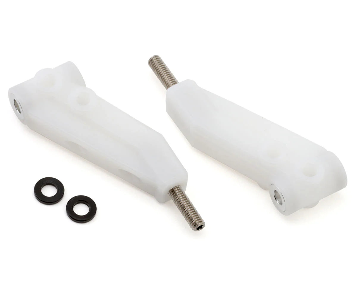 AST Front Upper Arm (DELRIN) WHITE - BLACK (RDX) [Topline] TP-640 TP-652