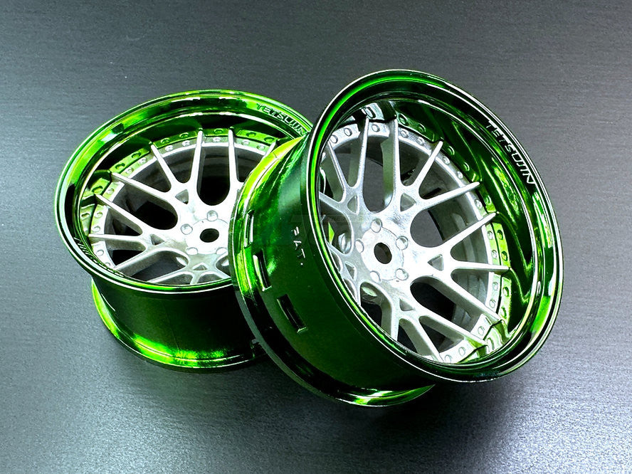 .*☆rimi .* Lycoris (Silver - Green Lip) RIM02 Super-Rim Set (Adjustable