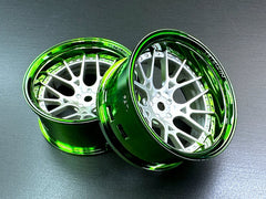 Lycoris (Silver - Green Lip) RIM02 Super-Rim Set (Adjustable