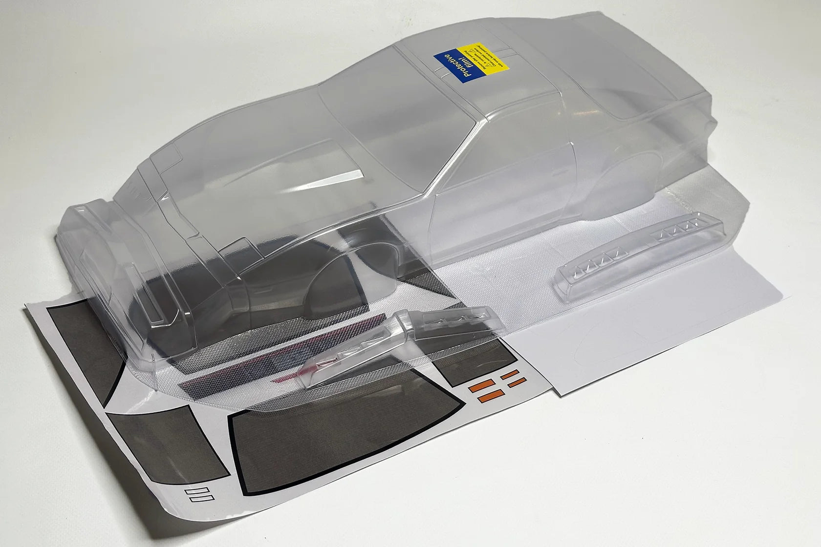 1982 Pontiac Firebird Trans Am KNIGHT RIDER KITT 1-10 Body Set [APlastics] AP-FTRA