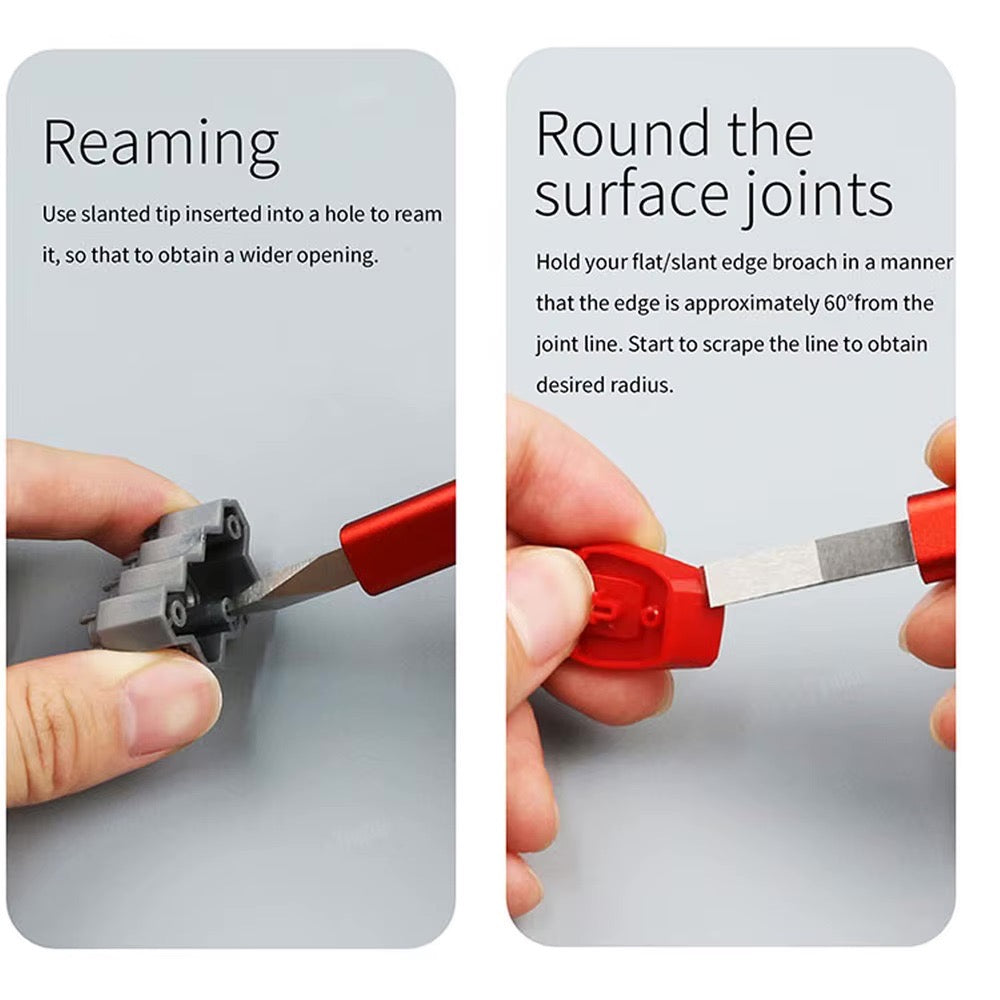 Broad Edge Broach Blade Aluminum Magnetic Handle [DSPIAE] AT-TSB