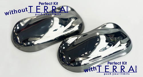 TERRA KROME PERFECT KIT (5 pc set) (For Airbrush Use) (Made in Japan) [Show Up] TRK-PK