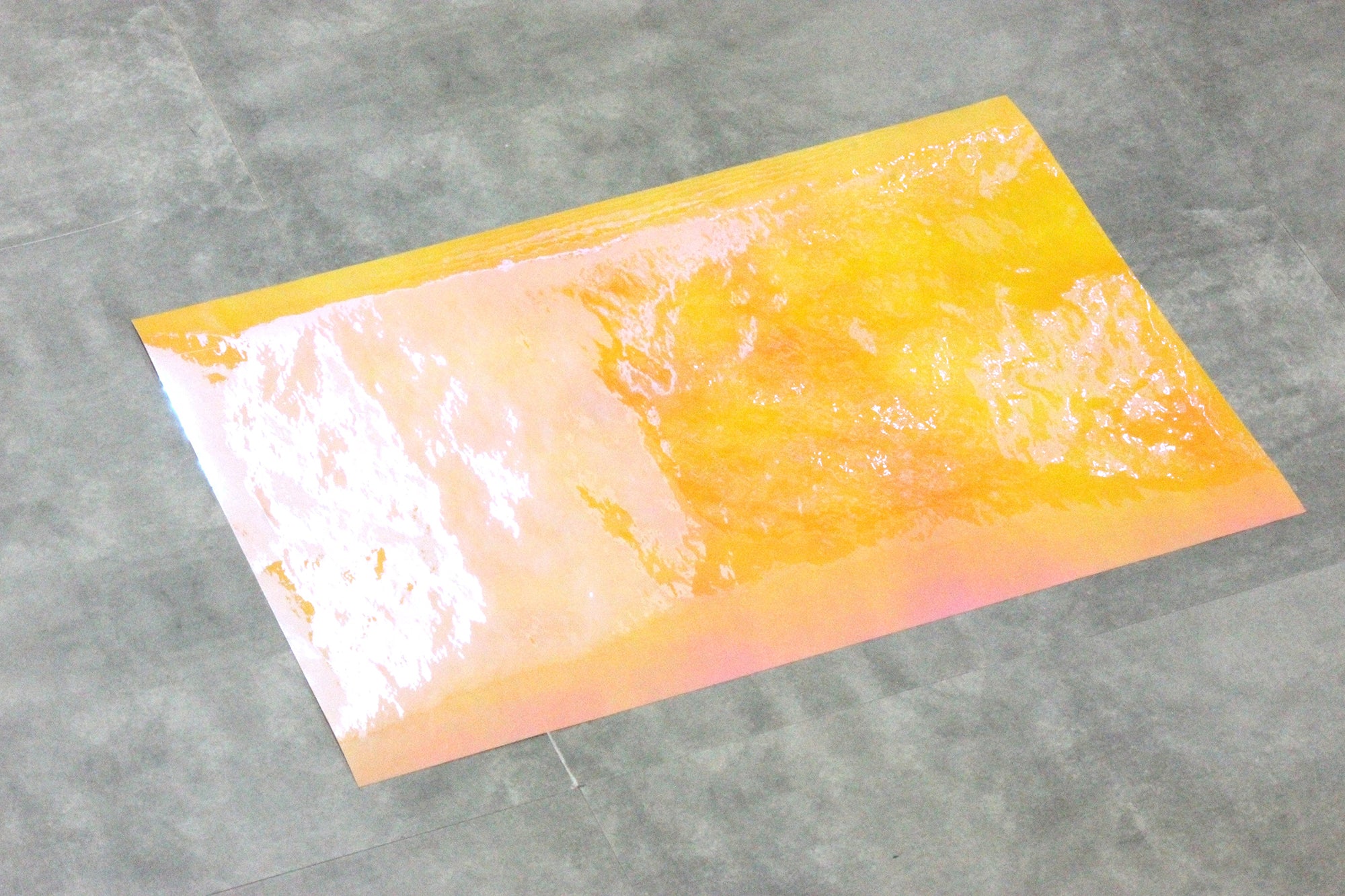 1-10 Window Tint Sticker Decal - AURORA YELLOW - ION Chameleon - A4 297mm x 210mm [Pandora] VGP-630