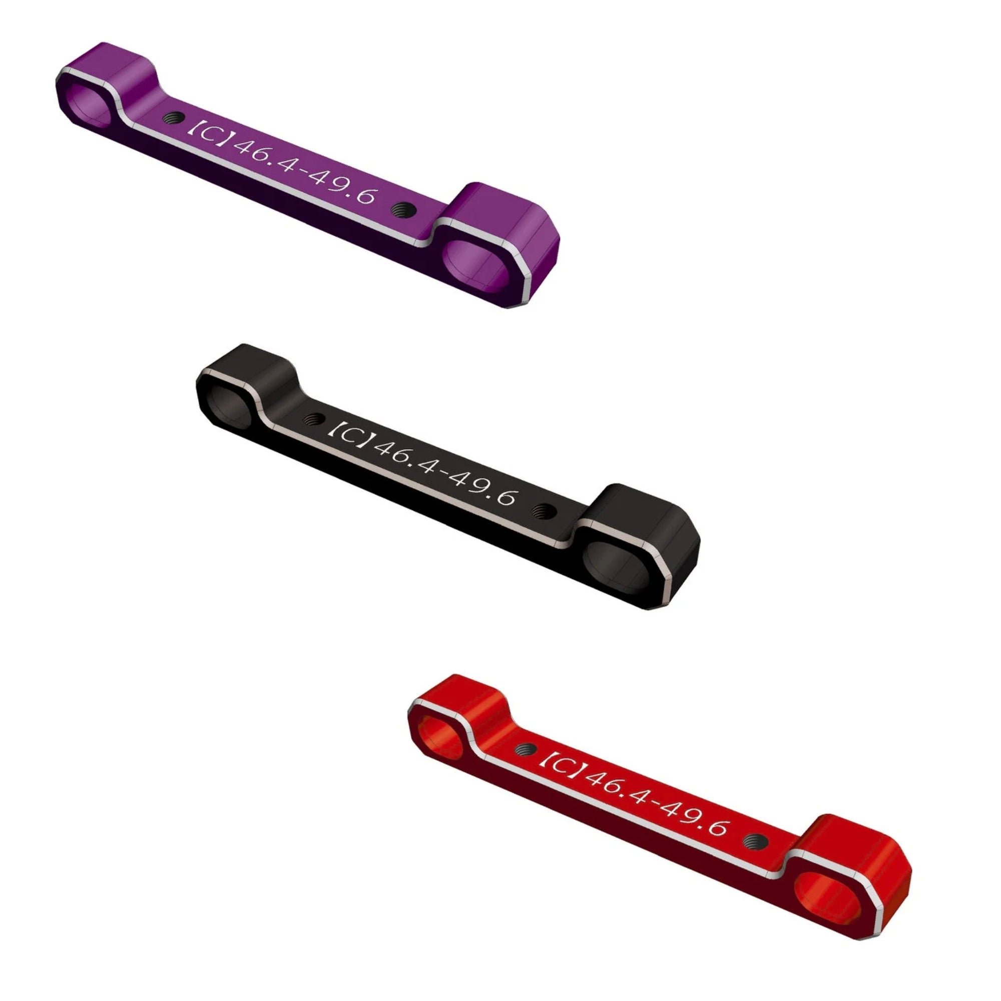 Dual Face Suspension Mount C (46.4-49.6mm) Red Black Purple [Wrap Up Next] 0687-FD 0688-FD 0689-FD
