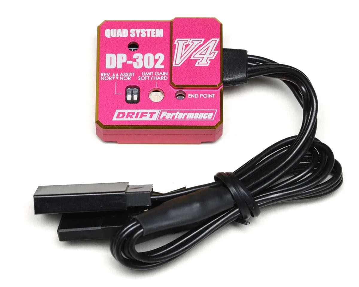 V4 DP-302 Drift Steering Gyro (BLUE BLACK RED PURPLE PINK BRONZE) 1-10 Drift [Yokomo] DPP-302V4B DPP-302V4RB DPP-302V4PB