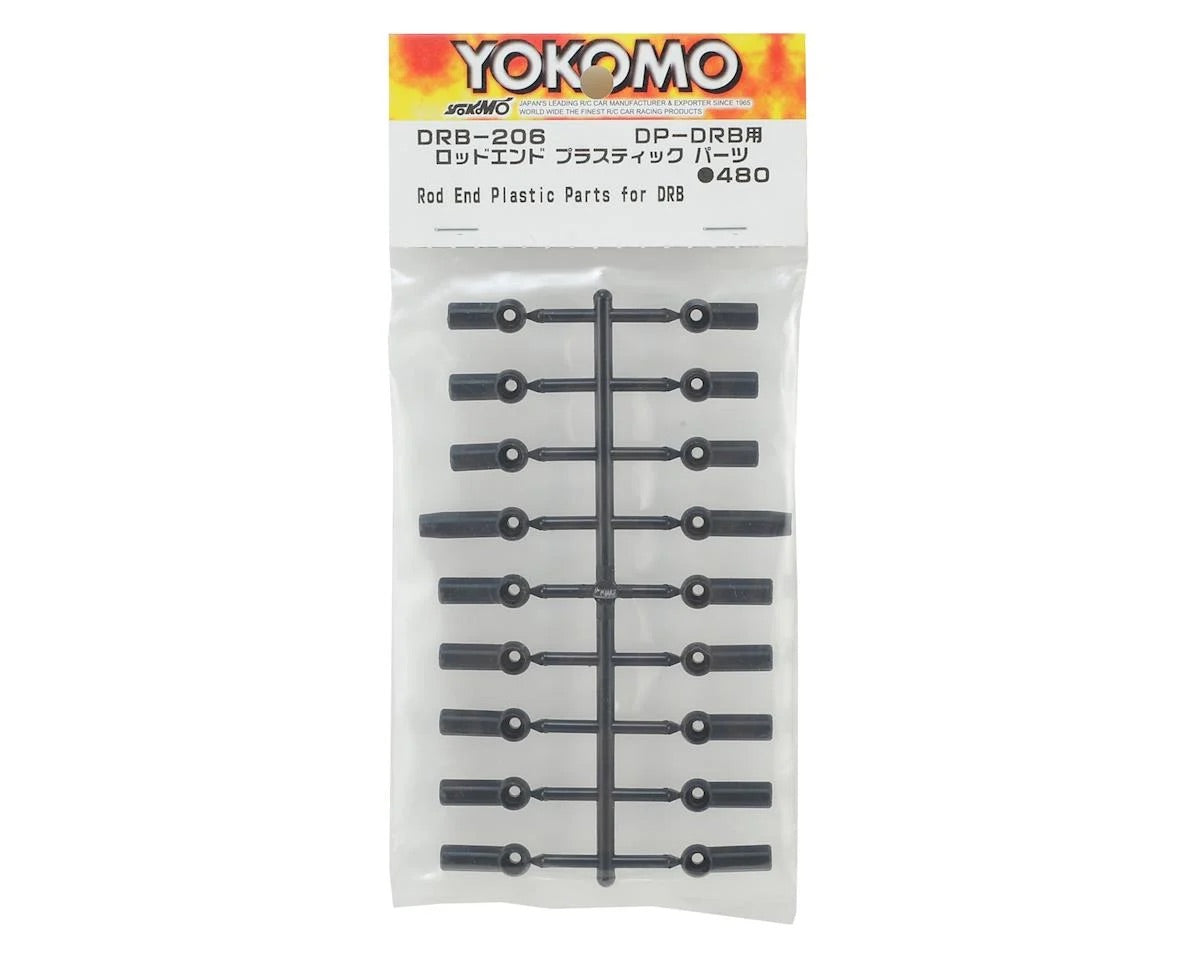 4.3mm BALL CUPS DRB Rod End Plastic Parts Set 1-10 [YOKOMO] DRB-206A