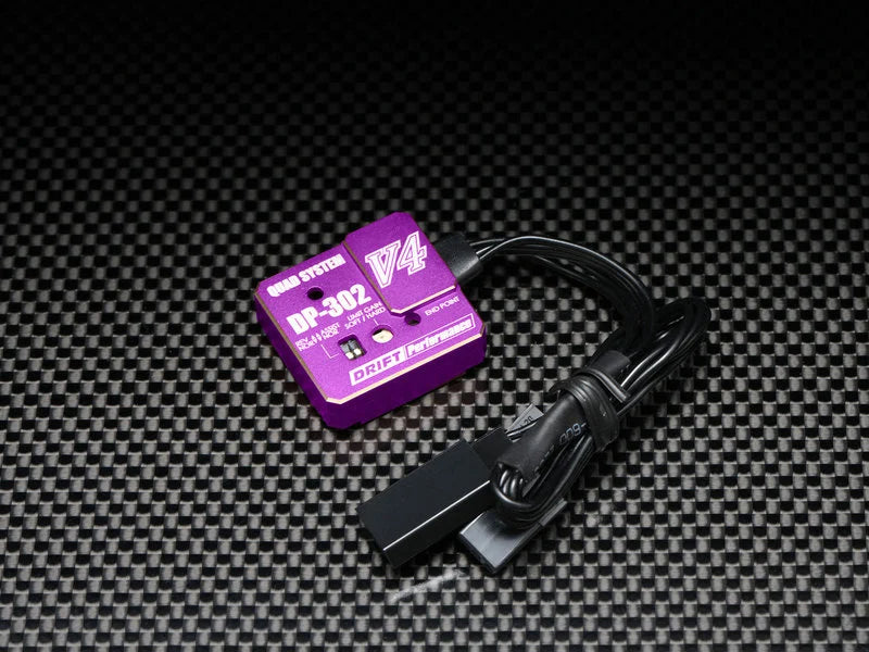 V4 DP-302 Drift Steering Gyro (BLUE BLACK RED PURPLE) 1-10 Drift V4 DP-302 Drift Steering Gyro (BLUE BLACK RED PURPLE) 1-10 Drift