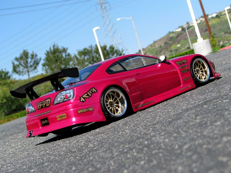 人気ブランド 海外通販 - 国内入手困難 1-10 Drift S15 SILVIA NISSAN CLEAR [HPI - 190mm Set Body ホビーラジコン