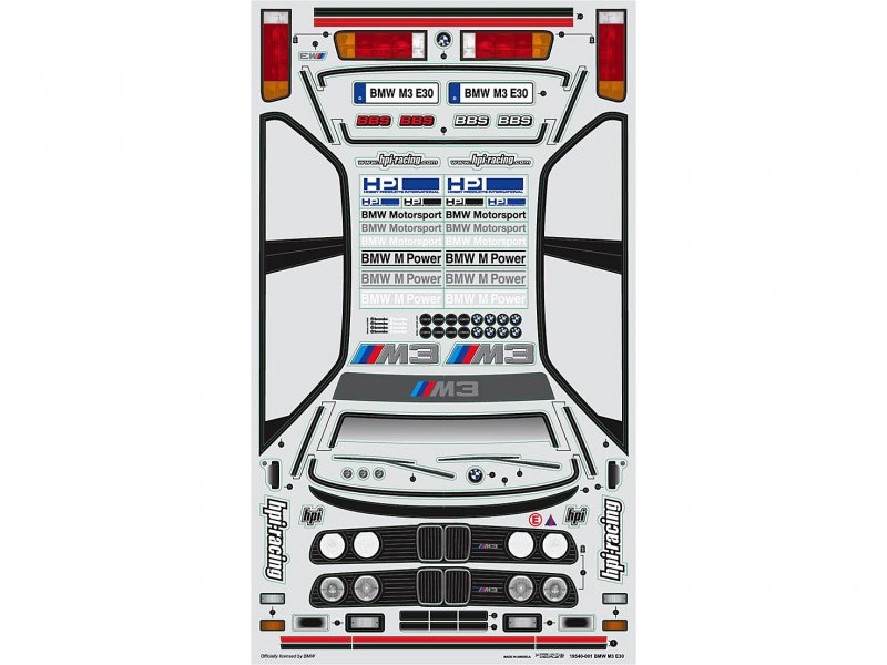 Hpi m3 e30 outlet