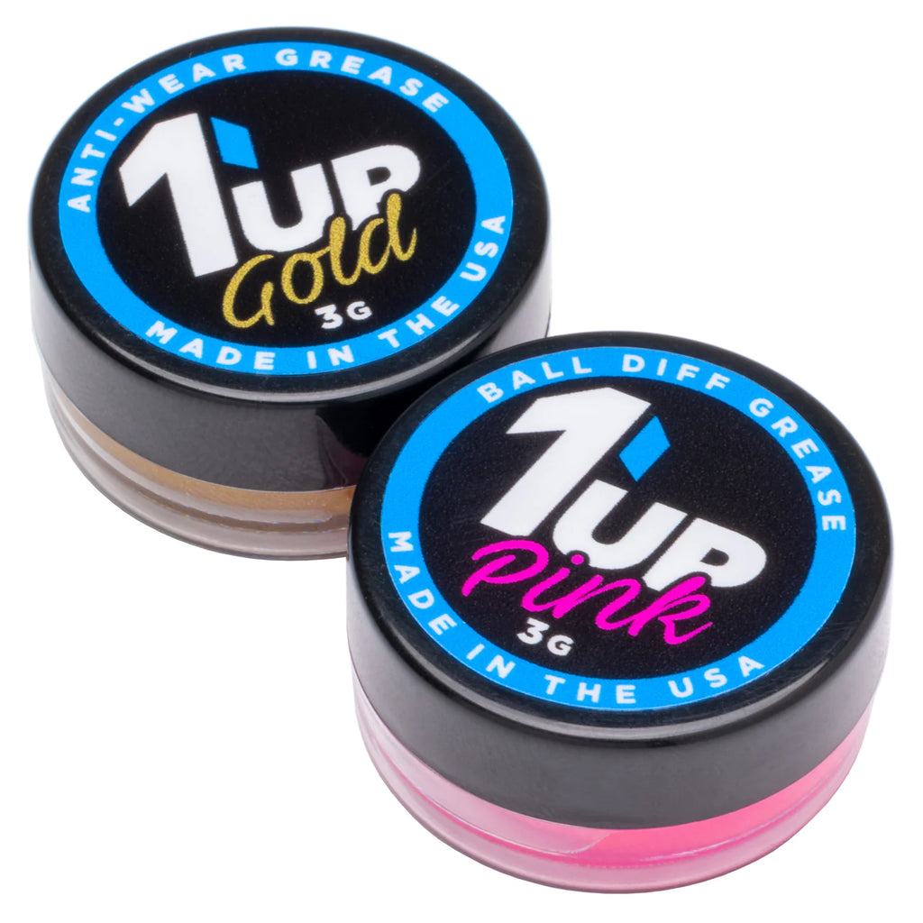 PRO BALL DIFF PINK + GOLD Anti Wear Grease COMBO [1up Racing