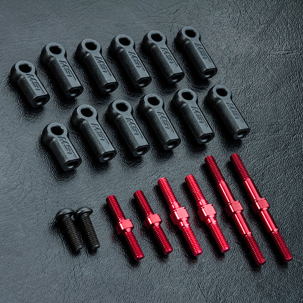 RMX 2.0 S Turnbuckle Shaft Tie Rod Set (RED) [MST] 210595R – Super