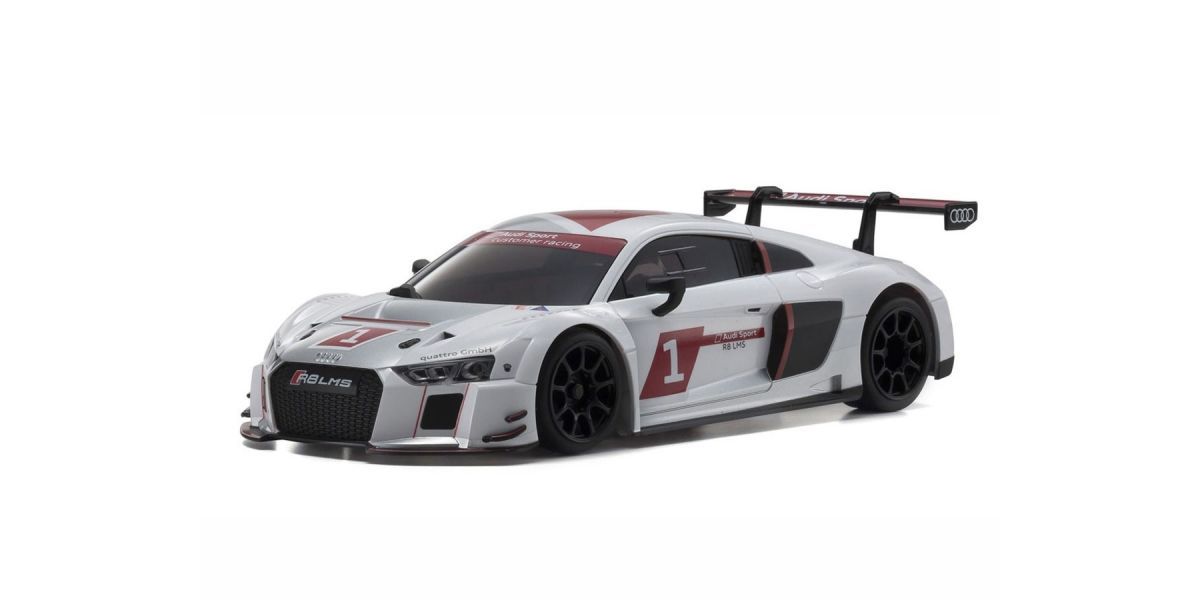 MINI-Z Racer RWD Audi R8 LMS 2016 “White” Readyset RTR (Ready to 