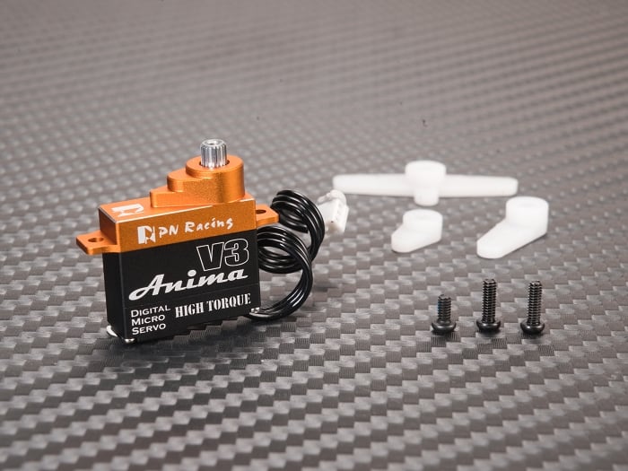 V3 Anima SLIM PROFILE High Torque Titanium Gear Digital