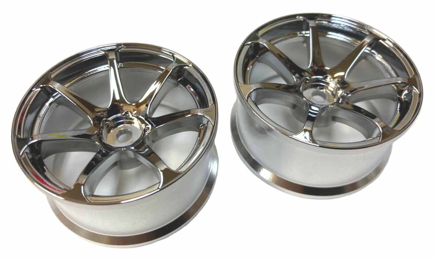 Advan AVS T7 Wheels (CHROME SILVER) Rims 6mm - 8mm [Topline