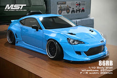 Toyota FRS BRZ 86RB Rocket Bunny Widebody 200mm 1-10 Drift