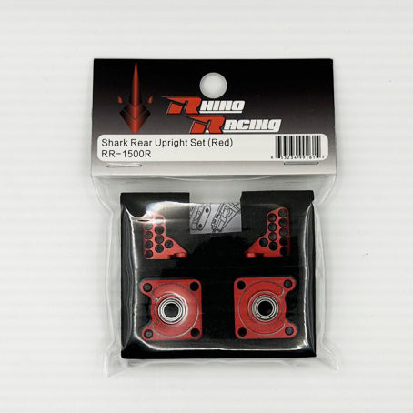 Rhino Racing SHARK Rear Upright Set - Red Rhino Racing SHARK Rear Upright Set - Red