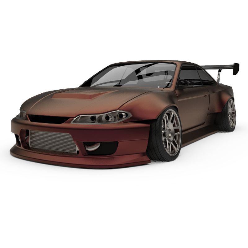 激安直営店 - front S15 with Chassis (S14 S14.9 Nissan rear) Drift 1-10 ボディ