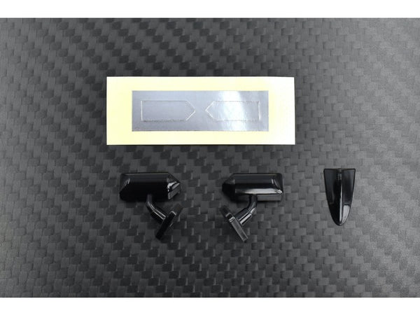 FLEX GT Mirror Set Type B - Color: Black [REVE D] DB-M01-BK – Super-G R ...