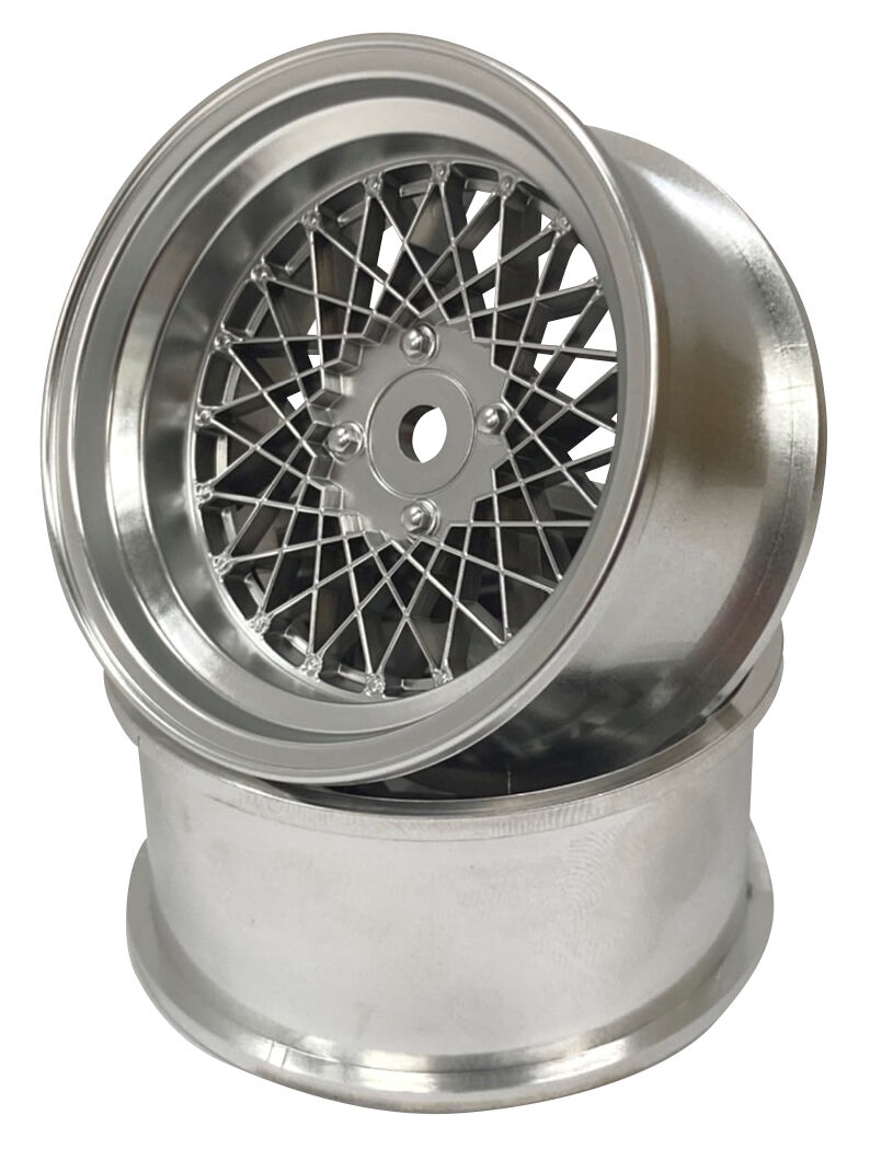 EPSILON MESH +6mm (Matte Silver) Rims [Mikuni] DW-1026MS