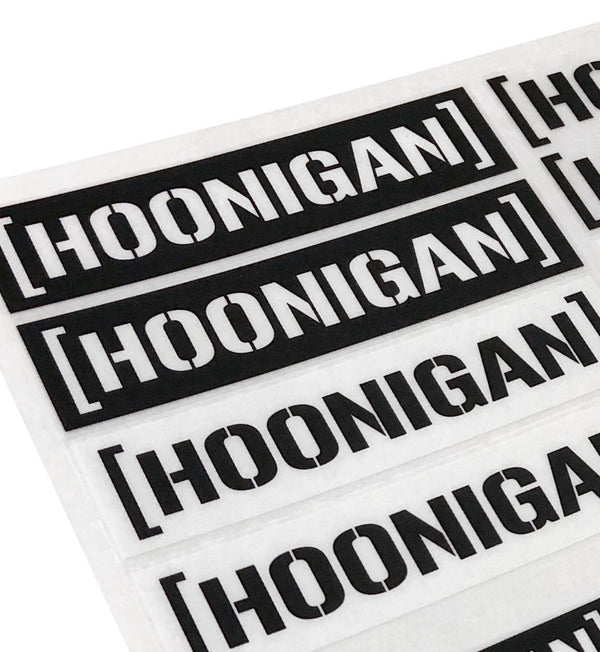 Hoonigan RC Sticker Decal Sheet (230mmx135mm) [Hoonigan] HA326HNRC-AST ...